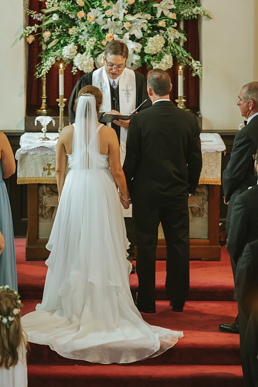 First Christian Church Wedding Meridian Mississippi