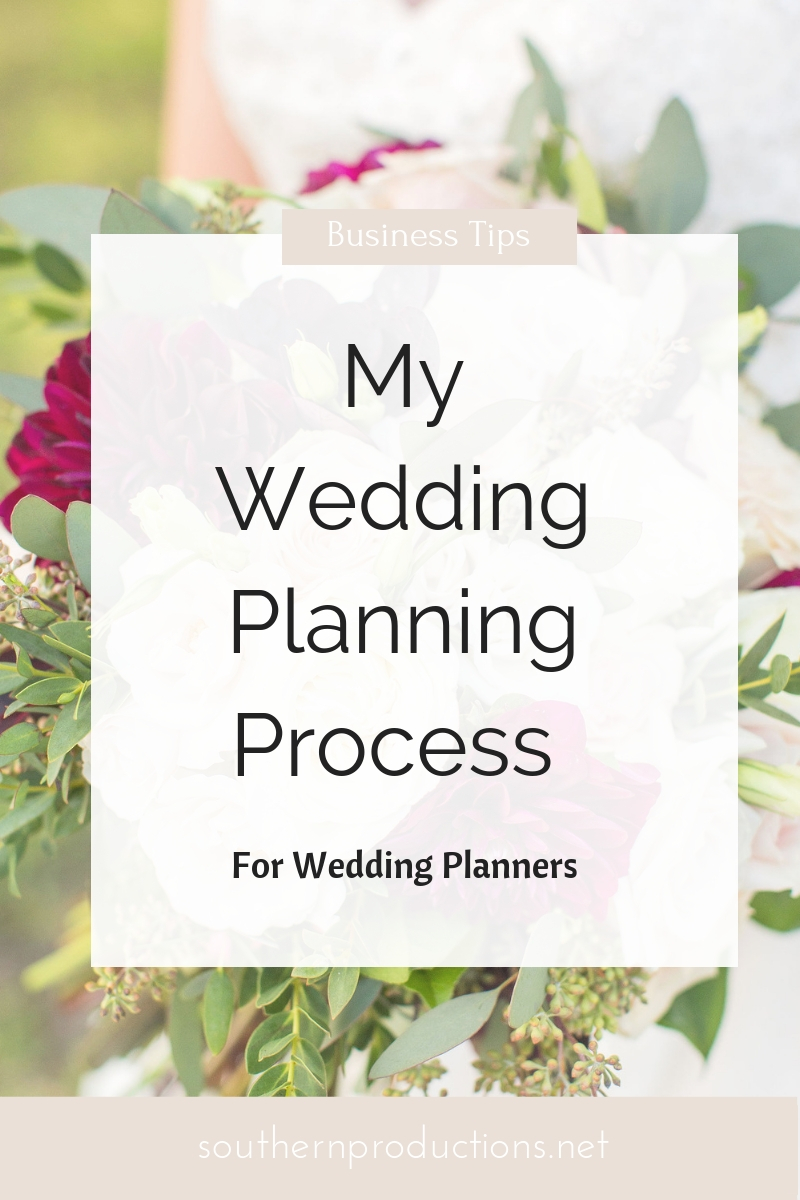 Wedding Planning Process for Wedding Planners