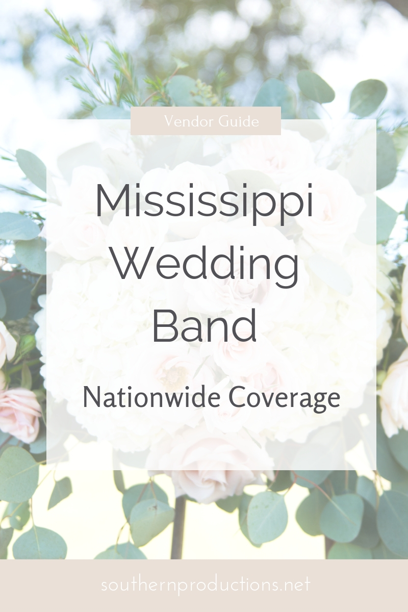 Mississippi Wedding Band Nationwide Coverage