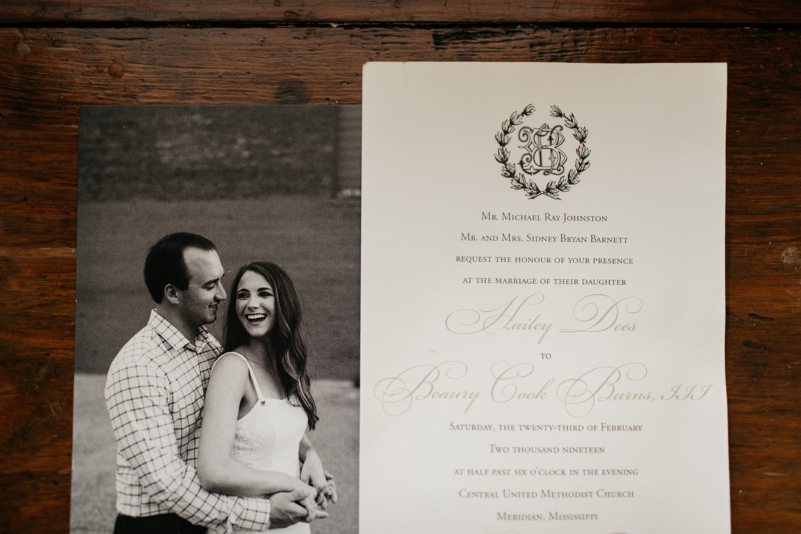 Mississippi Wedding Calligrapher Sterling Calligraphy