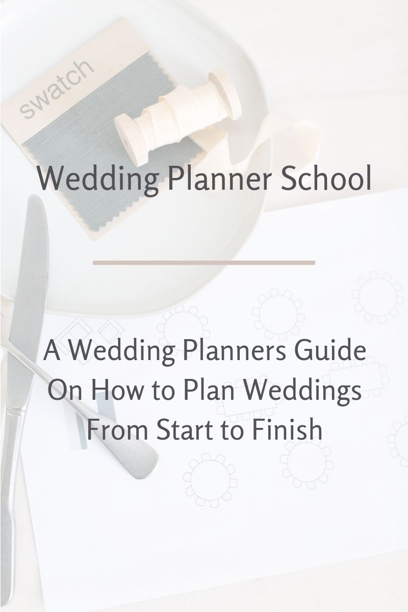 Wedding Planner School