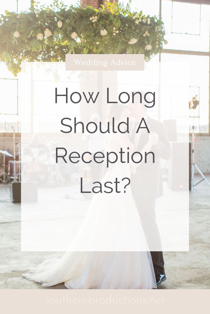 How Long Should a Reception Last