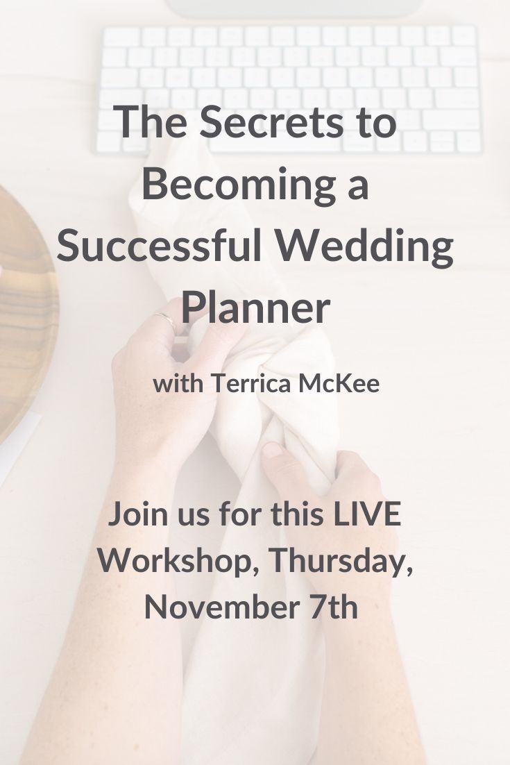 The Secrets to Becoming a Successful Wedding Planner