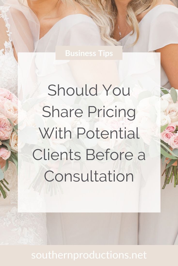 Should You Share Pricing With Potential Clients Before a Consultation