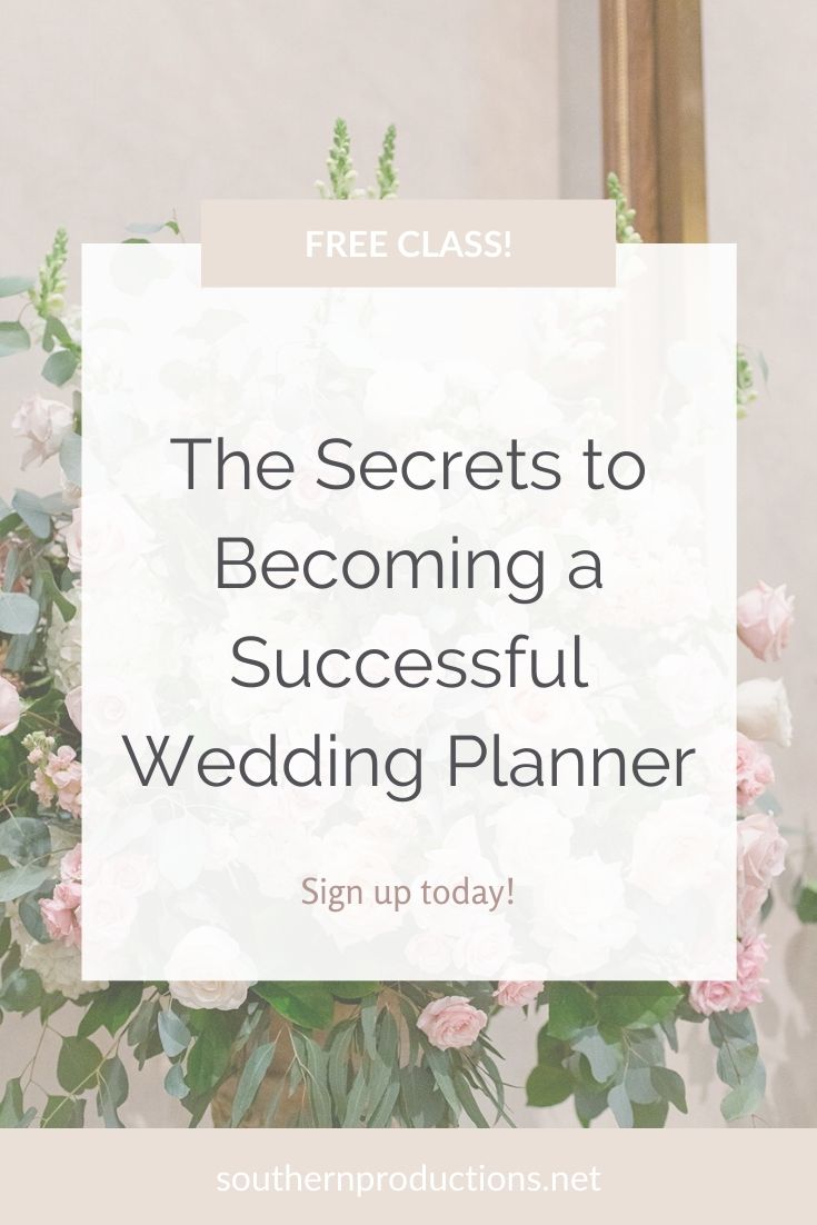 The Secrets to Becoming a Successful Wedding Planner