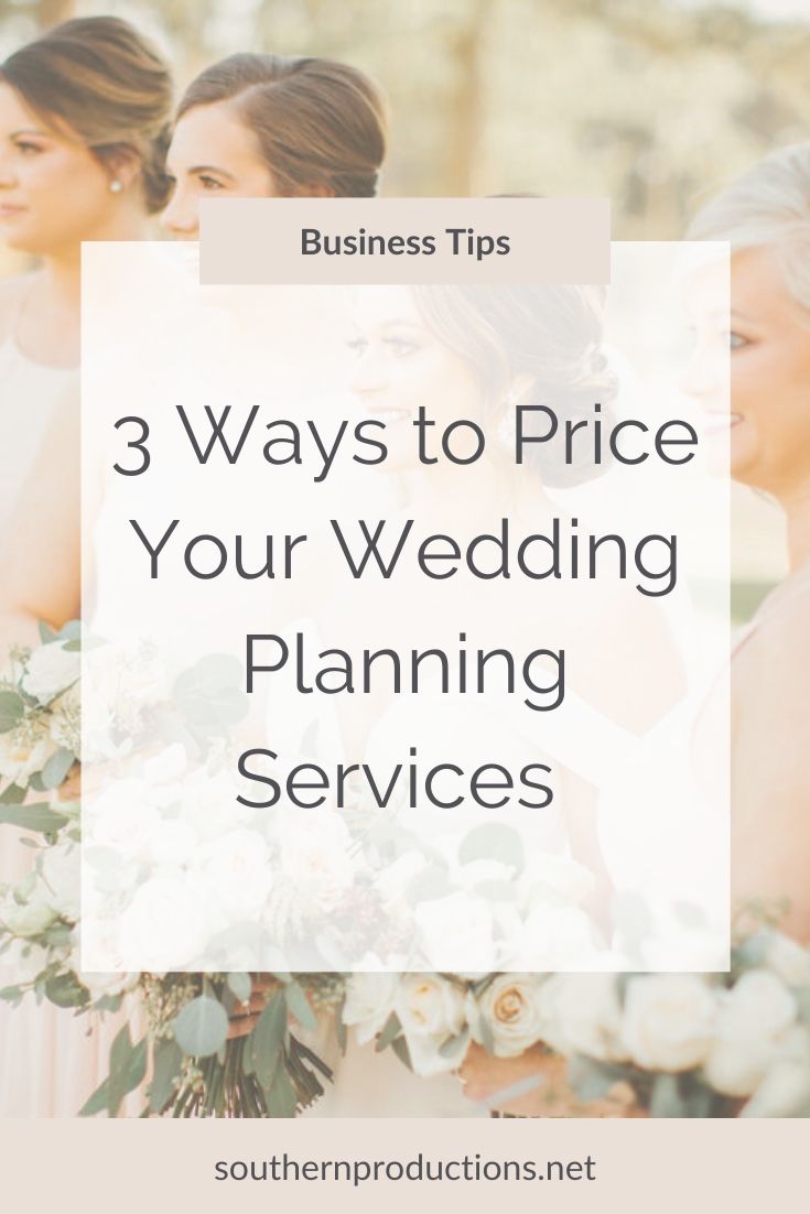 How to Price Your Wedding Planning Services