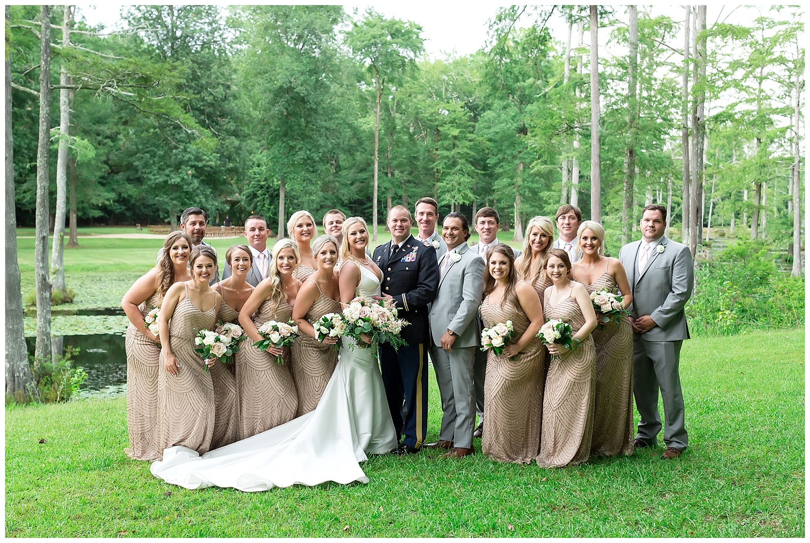 Mississippi Outdoor Wedding at McClain Lodge