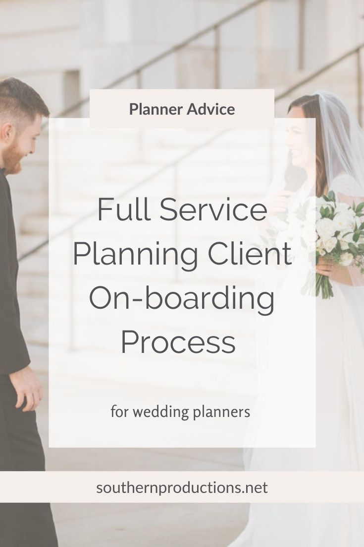 Full Service Planning On-boarding Process 